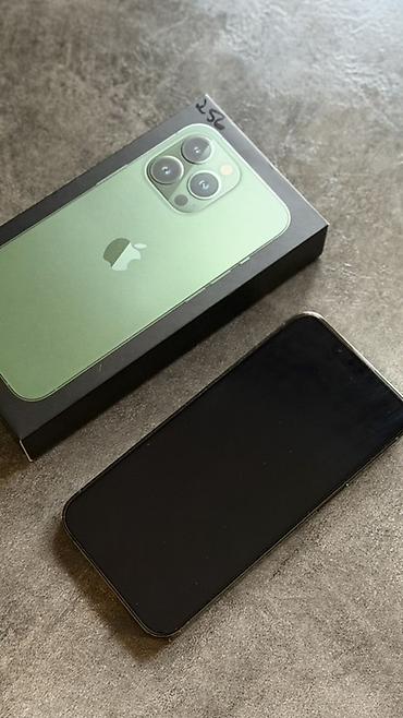 Apple iPhone: IPhone 13 Pro, зелёный, память 256 ГБ В идеальном состоянии. Один — 4