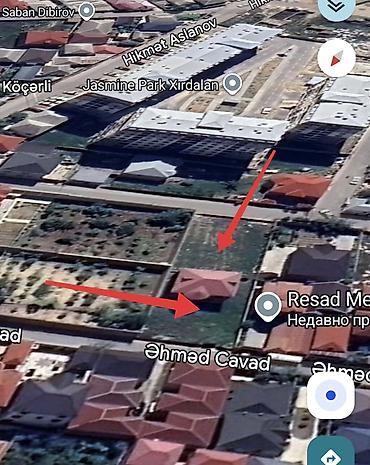 sekide torpaq sahesi satilir: 8 otaq, 277 kv. m, Təmirsiz — 3
