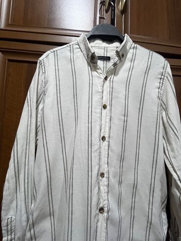 спортивные костюмы в баку: Köynək, Zara, L, rəng - Ağ