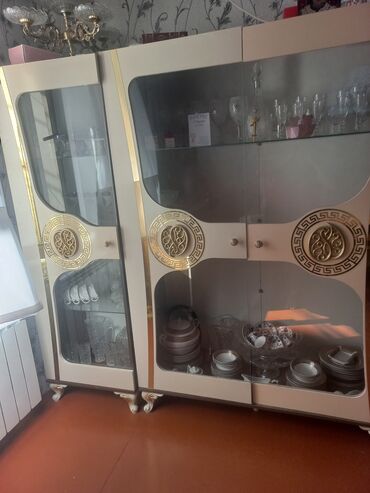 akvarium şkaf: Açılan, 4 qapılı Düz dolab, Servant