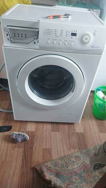 маленькая стиральная машина для детских вещей: Стиральная машина Samsung, Б/у, Автомат, До 5 кг, Компактная