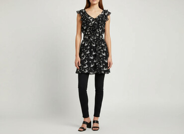 lou sukienka z piórami: Select, Women`s dress, size M