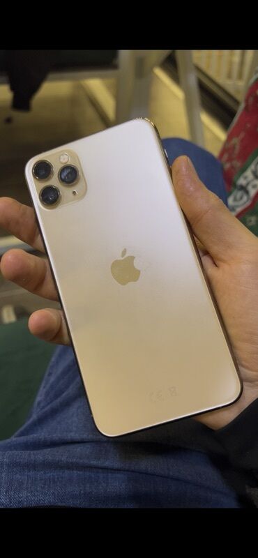 купить айфон 8: IPhone 11 Pro, Qızılı, Face ID