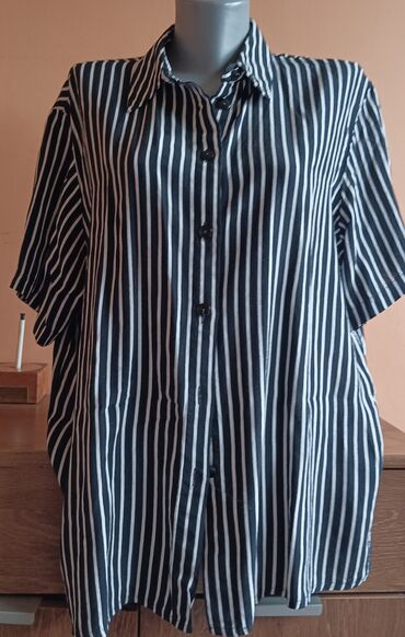 waikiki bluze za zene: 2XL (EU 44), Viscose, Stripes, color - Multicolored