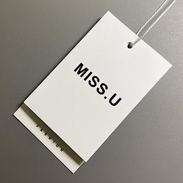 мишка б у: Бирки/ярлыки для одежды с шнурком - Минималистичный дизайн: - — 1