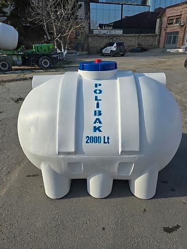 Polibak su çənləri, 3 qat izolasiyalı, anti bakterial, zərbəyə istiye — 4