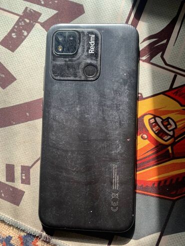 чехол для редми 9 с: Redmi, Redmi 10A, Колдонулган, 64 ГБ, түсү - Кара, 2 SIM