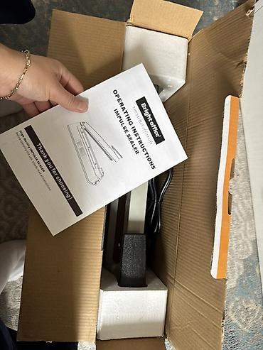 Упаковочно-фасовочные аппараты: Импульсный запайщик пакетов BrightOffice (Impulse Sealer) Новый — 2