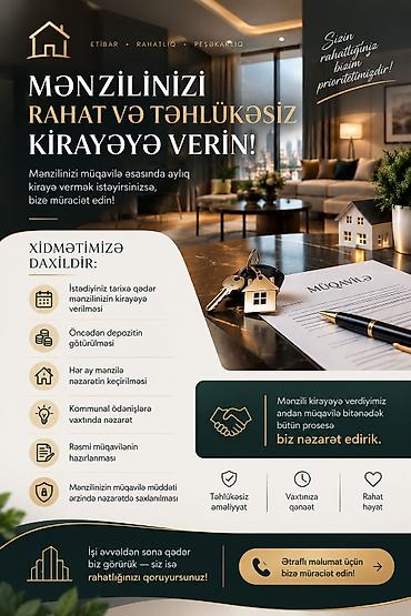 🏠 MƏNZİLİNİZİ RAHAT VƏ TƏHLÜKƏSİZ KİRAYƏYƏ VERİN! Mənzilinizi lalafo.az -da 🏠 MƏNZİLİNİZİ RAHAT VƏ TƏHLÜKƏSİZ KİRAYƏYƏ VERİN! Mənzilinizi