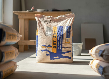 кафельной клей: Клей цементный AlinEX SET 305, предназначен для профессионального