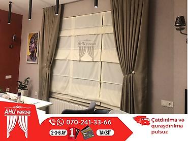 Ev üçün dekor: Rimski ştor pərdə və jalüz çeşidləri – ölçüyə uyğun hazırlanır - — 1