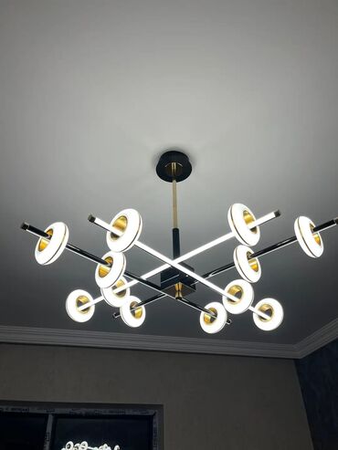 Pastel dəstləri: Led Çılçıraq, 4 və daha çox lampa, Metal