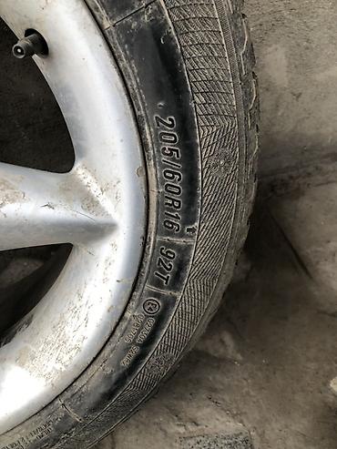 ак кара рулетка: Колеса в сборе 205 / 60 / R 16, Зима, Б/у, 1 шт, Легковые, Литые, отверстий - 5 — 2