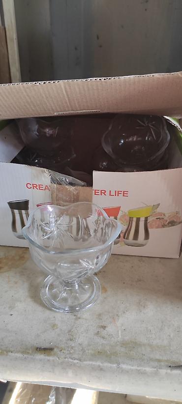 Наборы посуды: (белая керамика/фарфор + стекло): длинная тарелка 63 см 2500сом 1 шт — 3