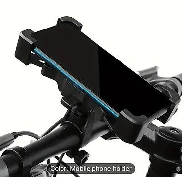 Velosiped aksesuarları: Velosiped üçün universal telefon tutacağı - Rul qəlibinə bərkidilən — 2