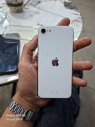 second son: IPhone SE, 64 GB, Ağ, Barmaq izi — 5