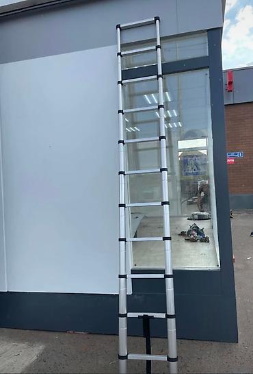 Другие товары для дома: Лестница телескопическая материал: алюминий нагрузка: до 120 кг at lalafo.kg — 8 Другие товары для дома: Лестница телескопическая материал: алюминий нагрузка: до 120 кг — 8
