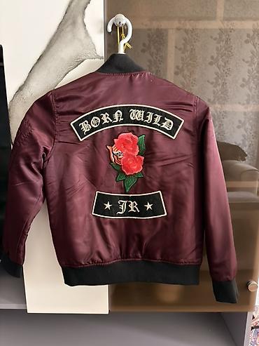 alpha industries: John Richmond bomber gödəkçə - Model: Bomber - Rəng: Bordo (şərab — 3