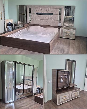 mebel 2ci əl: İkinəfərlik çarpayı, Termo, Dolab, 2 tumba, İşlənmiş — 1