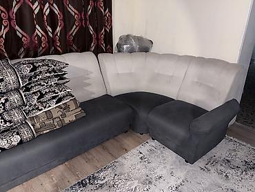sofa: Угловой диван, C подушками — 2