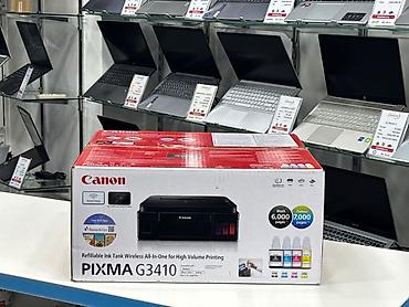 aparatlar: Canon PIXMA G3410 – doldurula bilən mürəkkəb çənli, çoxfunksiyalı — 2