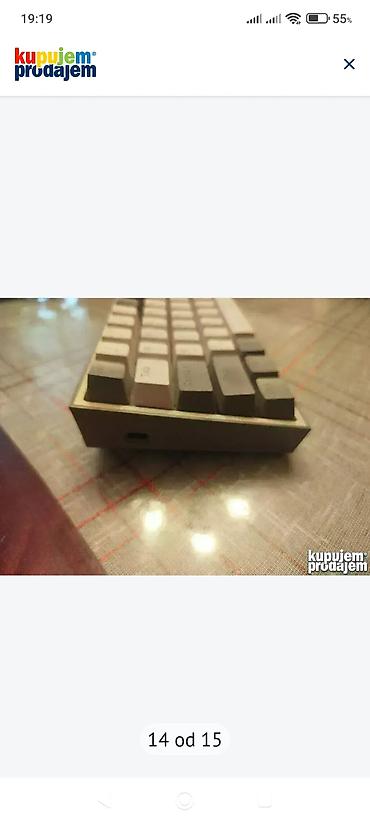fortnite nerf: Mala Redragon gejmerska tastatura za kompjuter
Ispravna, sa kablicem — 2