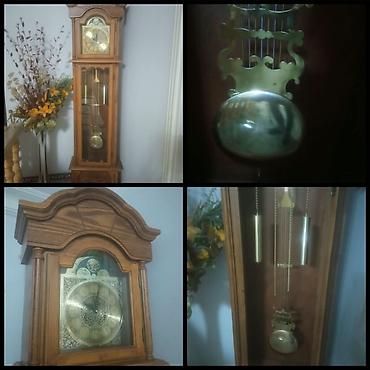 classi: Antikvar alman istehsalı qüllə saatı (grandfather clock) - — 1