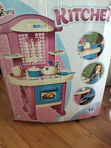 Игрушечные фигурки: UŞAQ OYUNCAQ MƏTBƏX DƏSTİ SATILIR! 🏠🍳 Balacaların çox sevəcəyi — 1