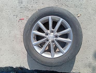 sonata y20: Литой диск Hyundai с шиной Hankook - Оригинальный литой диск Hyundai — 1