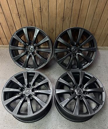 Литые Диски R 17 Toyota, Комплект, отверстий - 5, Б/у