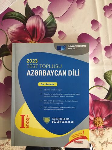 Testlər: Azərbaycan dili Testlər 11-ci sinif, DİM, 1-ci hissə, 2023 il