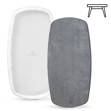 bərbər əşyaları: Silikon qəlib – Masaüstü, öz əlinizlə qeyri-adi bir interyer əşyası