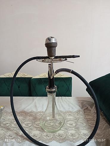 iqos 2.4: Nərgilə seti – şüşə kolba və metal gövdəli - Brend/model: İGLA yazılı — 1