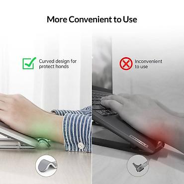 laptop stand: ✨Orico PFB-A21 Silver 11"-17" noutbuk üçün yığcam tutacaq Orico — 7