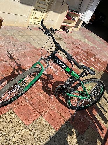Velosipedlər: Ikisdie 29luğdu ikisine 290 Dağ tipli velosiped – yaşıl/qara rəng — 1