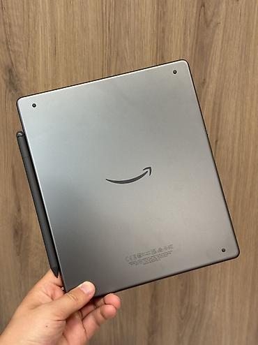 Электрондук китептер: Электрондук китеп, Kindle, Колдонулган, 10" - 11", Bluetooth, түсү - Боз — 4
