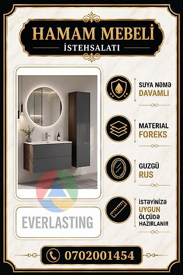 Güzgü Divar üçün, Dairə, Hamam üçün, Arxa işıqlı lalafo.az -da Güzgü Divar üçün, Dairə, Hamam üçün, Arxa işıqlı