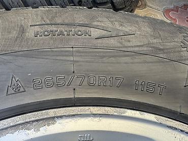 245: Колеса в сборе 245 / 70 / R 17, Зимняя шипованная, Б/у, Комплект, Внедорожные (АТ/МТ), Литые, отверстий - 5 — 5