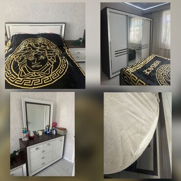 Yataq otağı dəstləri: Yataq desti 500 azn. Taxtin matrasi ve karkazi var. Bazasi yoxdur 🏡