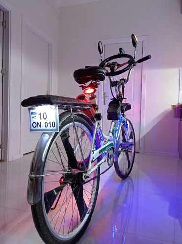 Şəhər velosipedləri: İşlənmiş Şəhər velosipedi Stels, 26", sürətlərin sayı: 27, Ünvandan götürmə — 4