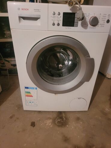 boyuk razmer paltarlar: Paltaryuyan maşın Bosch, 7 kq, Avtomat, Qurutmasız, Kredit yoxdur