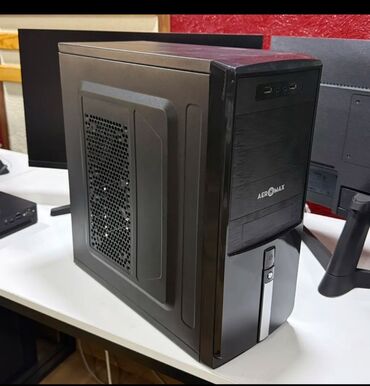 мониторы безрамочный (сinema screen): Корпус ПК, Aeromax, Micro-ATX, цвет - Черный