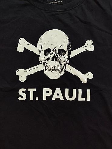 koynekler: ST. PAULI Skull black tshirt (orginal) 
Price:25₼
Size:M — 3