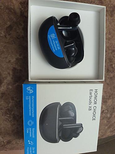 beats qulaqlıq: HONOR CHOICE Earbuds X8 simsiz qulaqcıqlarr Rəng: qara\Təzə pakofka — 4
