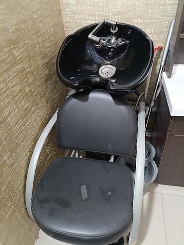 antikvar mebel: Salon üçün saç yuma stolu və kreslosu - Tip: Bərbərxana/salon üçün — 4