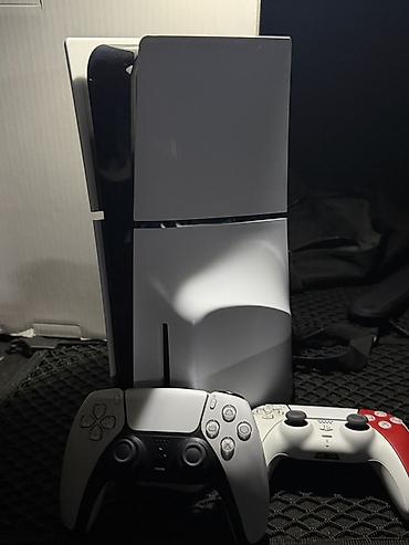 sup oyun: Salam, ideal veziyyetde Playstation 5 slim satilir. Uzerinde 2 eded — 2