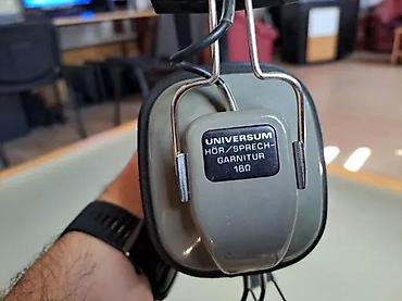 mikrofon: STARE UNIVERSUM SLUŠALICE SA MIKROFONOM | Potpuno očuvane i ispravne — 3
