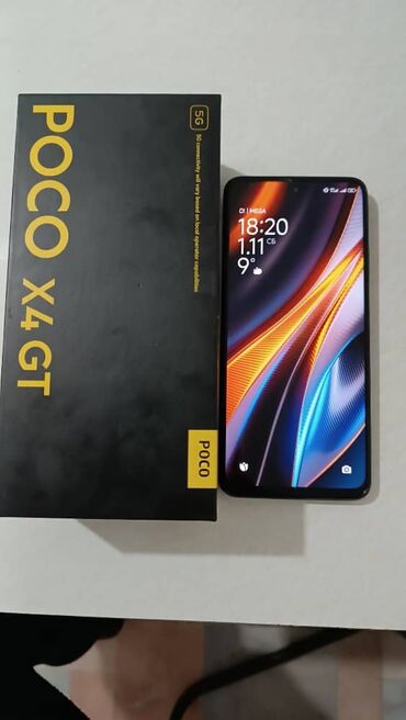 поко х6 про бу: Poco X4 GT, Б/у, 256 ГБ, цвет - Черный, 1 SIM, 2 SIM