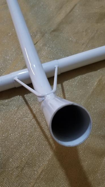 Другое для спорта и отдыха: ПРОДАМ ОПОРА для подвесного гамака из профильной стальной трубы 30х30 — 7