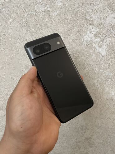телефон кочкор ата: Google Pixel 8, Колдонулган, 128 ГБ, түсү - Кара, 1 SIM, eSIM